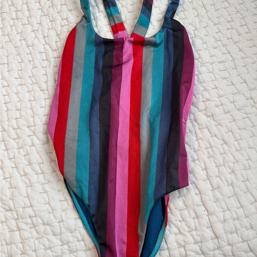 Billabong Colorful Striped Swimsuit